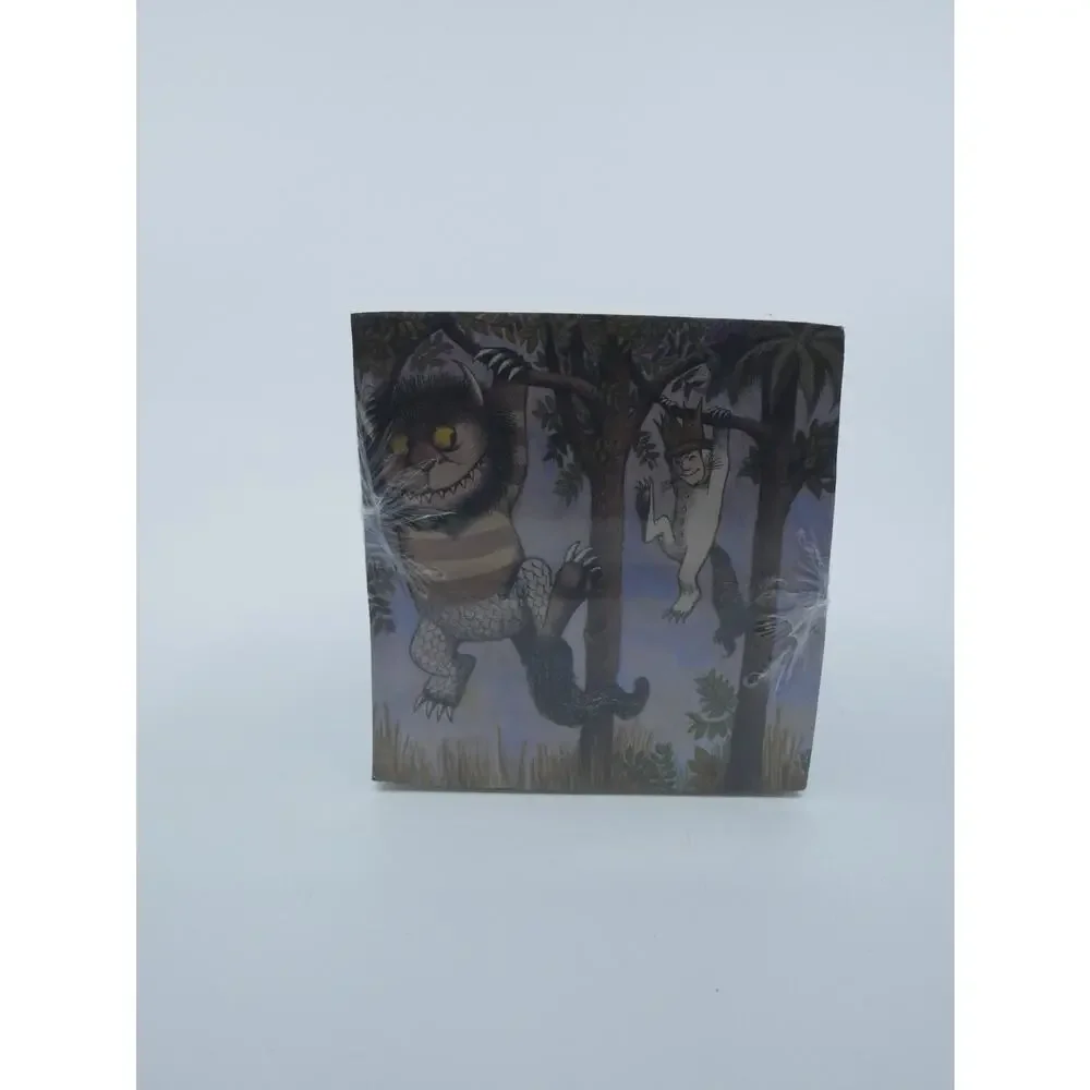 Where The Wild Things Are NoteCube Memo Pad Maurice Sendak Office Desk NOS